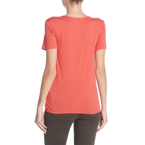 NWT Nordstrom Lucky Brand Floral Surplice Neck Top - Picture 2 of 2